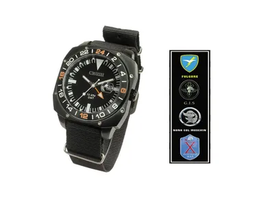 Crush Orologio Gmt "Nono Col Moschin" Zegarek