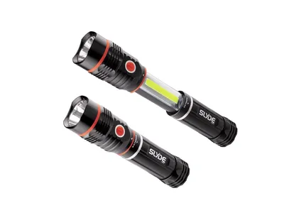 NEBO SLYDE 190 lumenów COB LED + 250 lumenów LED