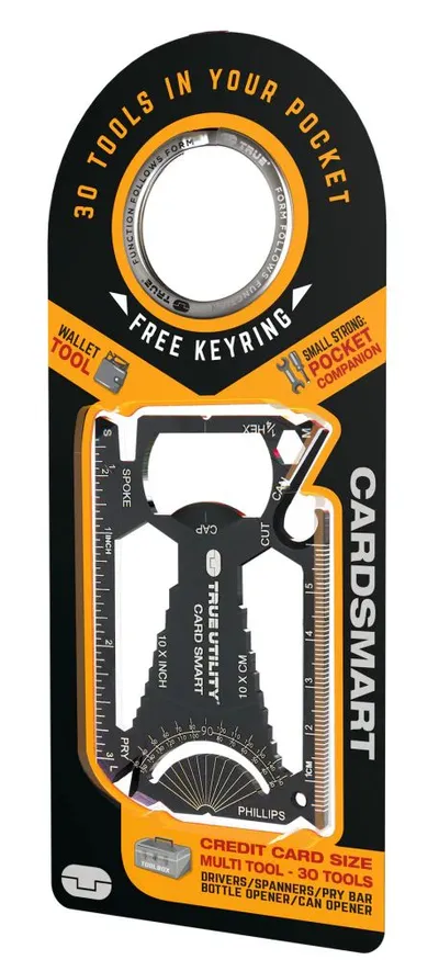 Multitool Karta True Utility CardSmart 30w1 (86 x 54 x 2 mm)