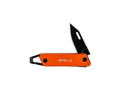 True Utility Modern Keychain Knife Orange TU7061 Nóż składany