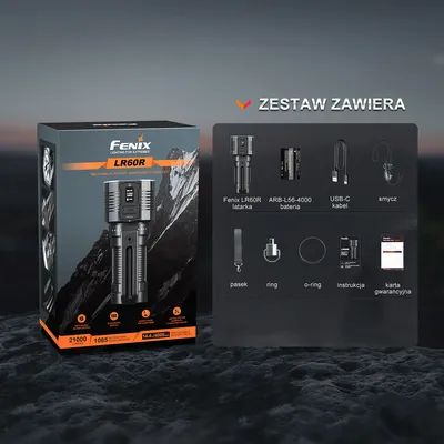Latarka LED Fenix LR60R (LR60R) - widok 6