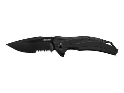 Kershaw Lateral Black Serrated 1645BLKST Nóż składany stal 8Cr13MoV 18,8 cm