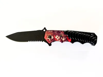 Import Zombie Red Combo 003 Nóż składany 20 cm