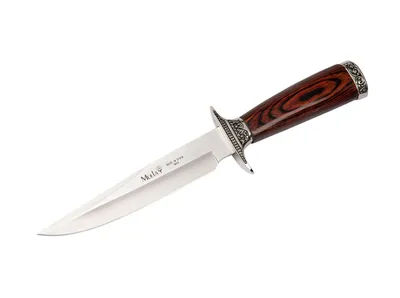 Nóż Myśliwski Muela Bowie Wood 11633 Stal MoVa Drewno Pakka 16 cm