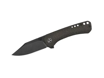 Qsp Kestrel Micarta Black Stw QS145-A2 Dark Brown Nóż składany 17,5 cm