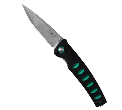 Mcusta Katana VG-10 Black/Green 8,5 cm Nóż składany