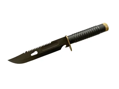 SURVIVAL BLACK BLADE FODERO CAMO CM 20