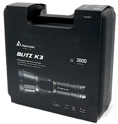 Latarka ręczna, Mactronic Blitz K3