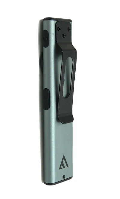 Latarka ręczna Mini Flagger, Mactronic, 500 lm, ładowalna (akumulator 3.7V 450mAh 602040), zestaw (klips, kabel usb c), pudełko