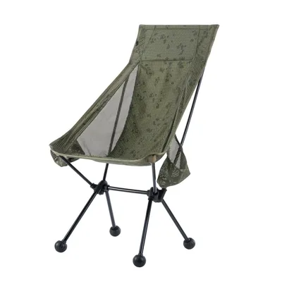 Krzesło turystyczne składane wysokie HELIKON TRAVELER Enlarged Lightweight Chair - Desert Night Camo -  (AC-ELC-CD-0L)