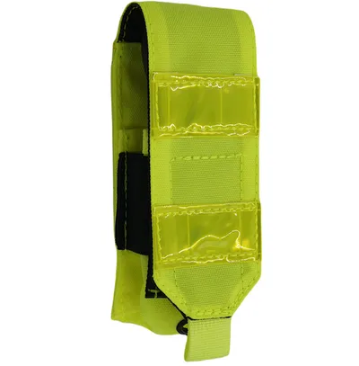 Ładownica na gaz z klapą na rzep, Hi-Viz + żółty odblask