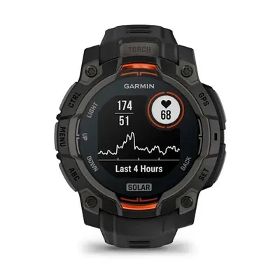 Smartwatch GARMIN Instinct 3 45mm SOLAR Black - widok 4
