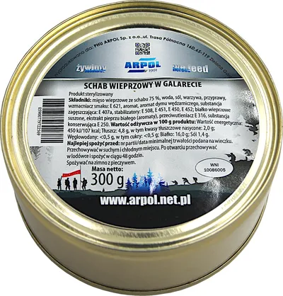 Schab wieprzowy w galarecie 300 g