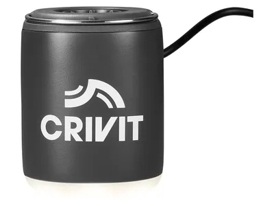 CRIVIT Lampa/ pompa kempingowa 3w1  (Szary)