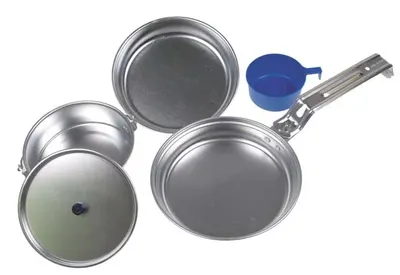 Menażka MFH - aluminiowy zestaw kampingowy (33353)