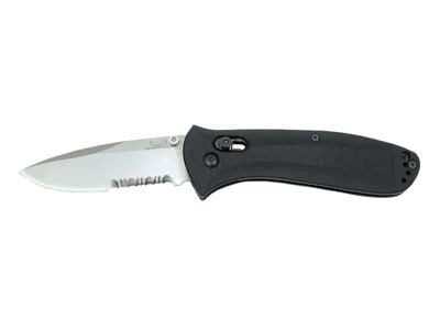 Benchmade Presidio 520S Drop Satin Combo Nóż składany stal 154 cm