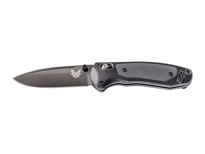 Benchmade Mini Boost 595BK Black Plain Nóż składany stal CPM-S30V 18,2 cm
