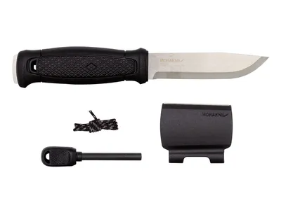 Morakniv GARBERG BLACK WITH SURVIVAL KIT (13914)