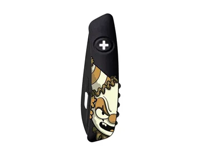 Swiza D01 ALLBLACK HALLOWEEN CLOWN BLACK