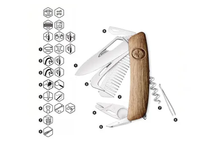 Swiza SH09 R-HTT WOOD WALNUT