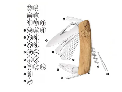 Swiza SH09 R-HTT WOOD OAK