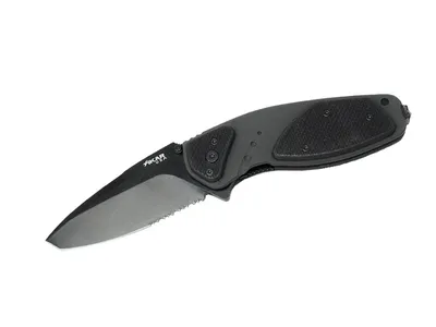 Nóż składany Xikar Extreme Military, aluminium czarne / G-10, ostrze kombi 188MGTC
