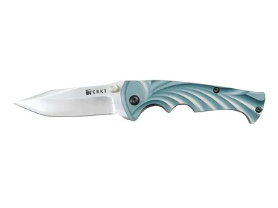 CRKT Tiny Tighe Breaker Blue 1096B Plain Nóż składany 17,5 cm