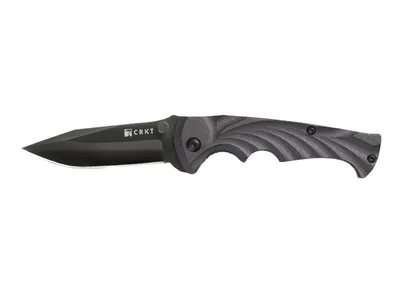 CRKT Tiny Tighe Breaker Black 1096K Plain Nóż składany 17,5 cm