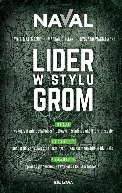 Książka „Lider w stylu GROM” - Ryszard Wasilewski