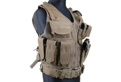 Kamizelka taktyczna KAM-39 - tan (GFT-18-001855) GFC TACTICAL - widok 3