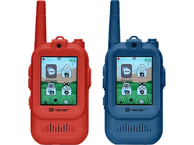 Walkie Talkie Wideo TRACER ChildPlay Niebieski, Czerwony