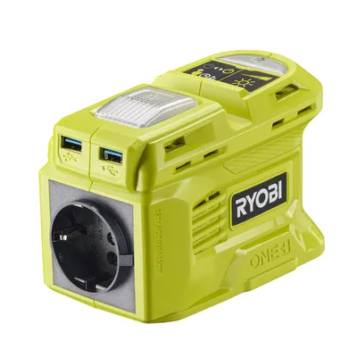 Przetwornica akumulatorowa Ryobi RY18BI150B-0 150 W 18V ONE+ (bez akumulatora)