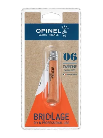Nóż Składany Opinel Carbon 06 blister