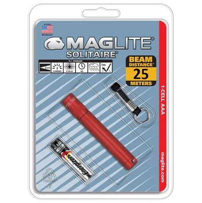 Latarka Maglite Solitaire Czerwona K3A036