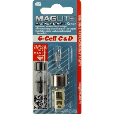 Żarówka Maglite xenon 6C , 6D LMXA601