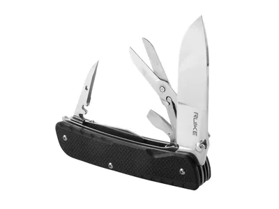 Scyzoryk Ruike LD31-B wielofunkcyjny, dł.199mm, czarny (LD31-B) - widok 3