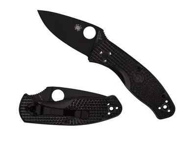 Spyderco Persistence FRN Black Blade Plain C136PBBK Nóż składany 17,4 cm