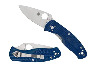 Spyderco Persistence FRN Blue S35VN Plain C136PBL Nóż składany 17,4 cm