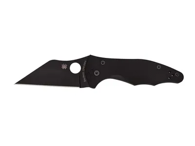 Spyderco Yojimbo 2 Black Blade Plain C85GPBBK2 Nóż składany 19,5 cm