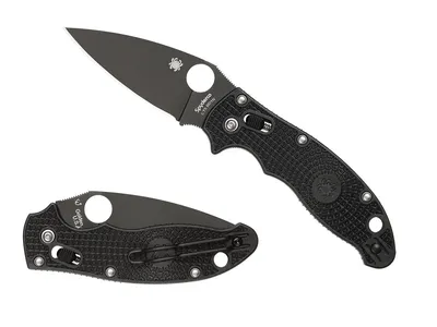Spyderco Manix 2 Frcp Black Blade Plain C101PBBK2 Nóż składany 20,4 cm
