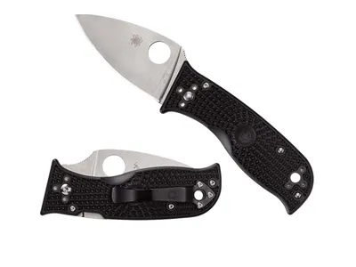 Spyderco LIL' Temperance 3 FRN Black Plain C69PBK3 Nóż składany 18,2 cm
