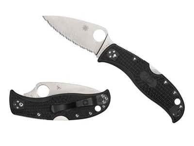 Spyderco Leafjumper FRN Black Serrated C262SBK Nóż składany 19,1 cm