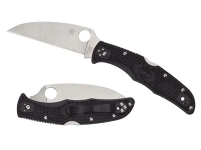 Spyderco Endura 4 FRN Black Wharncliffe Plain C10FPWCBK Nóż składany
