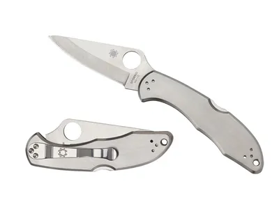 Spyderco Delica 4 SS Plain C11P Nóż składany 18,2 cm