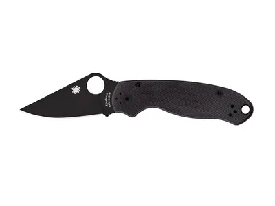 Spyderco Para 3 G-10 Black Blade Plain C223GPBK Nóż składany 18,4 cm