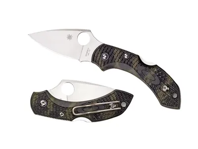 Spyderco Dragonfly 2 FRN Zome Green Flat C28ZFPGR2 Nóż składany stal VG-10