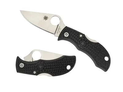 Spyderco Manbug FRN Black Plain Mbkp Nóż składany 11,3 cm