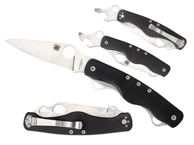 Spyderco Clipitool Standard C208GP Nóż składany stal 8Cr13MoV 20,1 cm