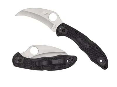Spyderco Tasman Salt 2 FRN Black Plain C106PBK2 Nóż składany stal H-1
