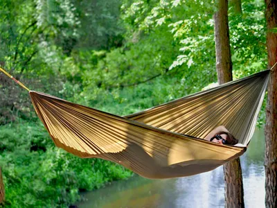 Hamak Flyhamak Forest ciemnooliwkowy (466-001) - widok 4